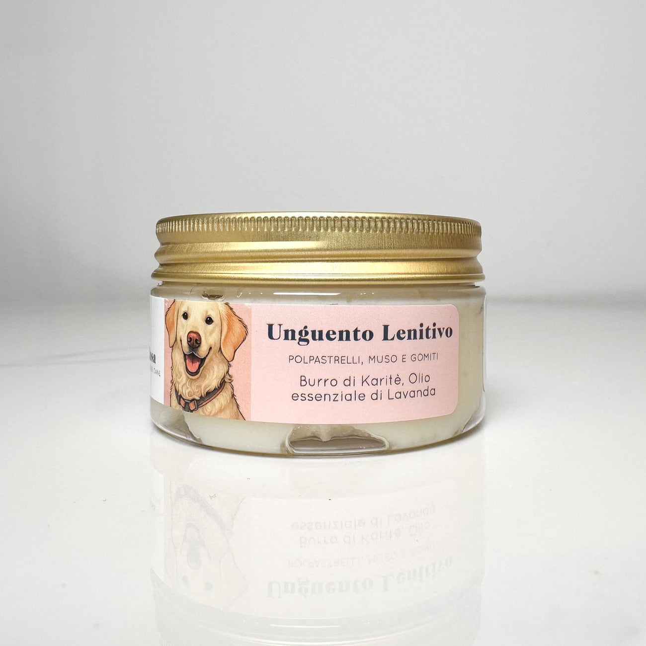 Balsamo naturale per cani, idratante per naso screpolato, zampe e gomiti secchi