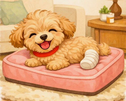 Cuscino in Memory Foam per Cani Operati: Storia Vera e Supporto Antidecubito | Tartufo Rosa