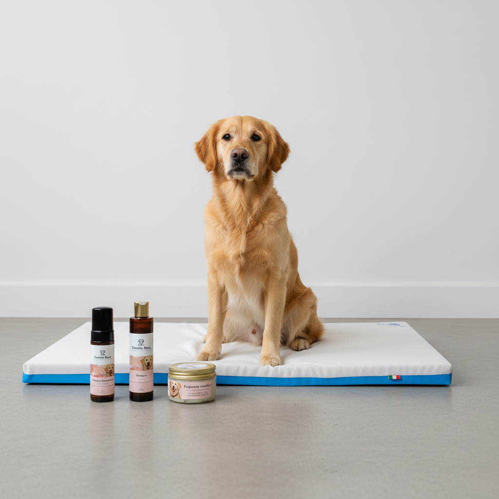 Cuccia Ortopedica e Shampoo per Cani: Kit Completo | Tartufo Rosa