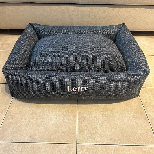 Nuova Letty Artigianale: cuccia in memory foam in truciolato per cani