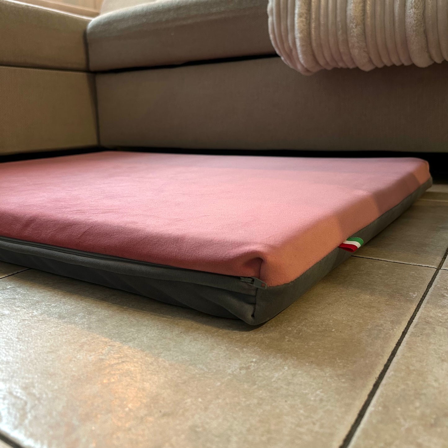 Cuccia per cani sfoderabile doppio colore