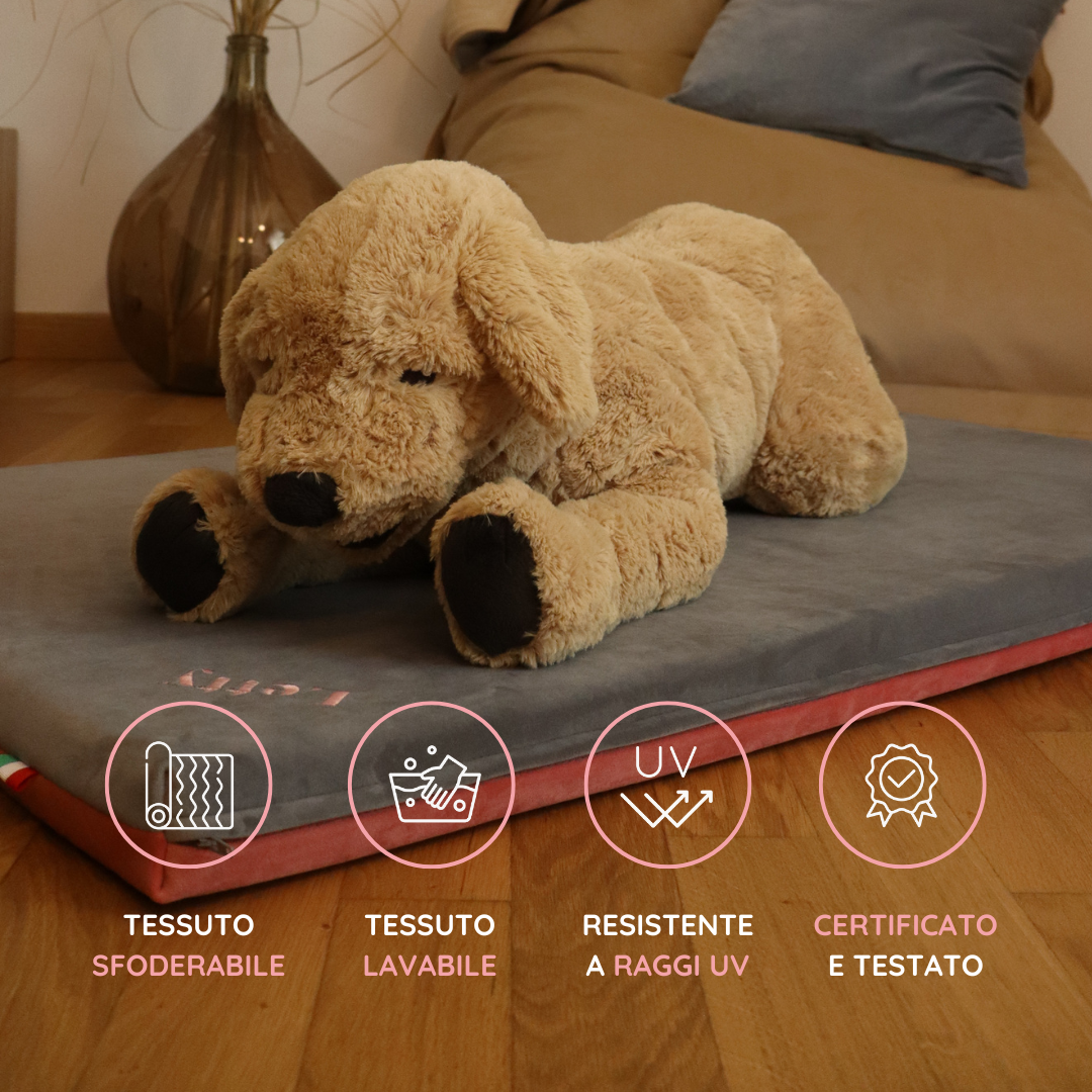 la cuccia in memory foam è un supporto ortopedico per il cane