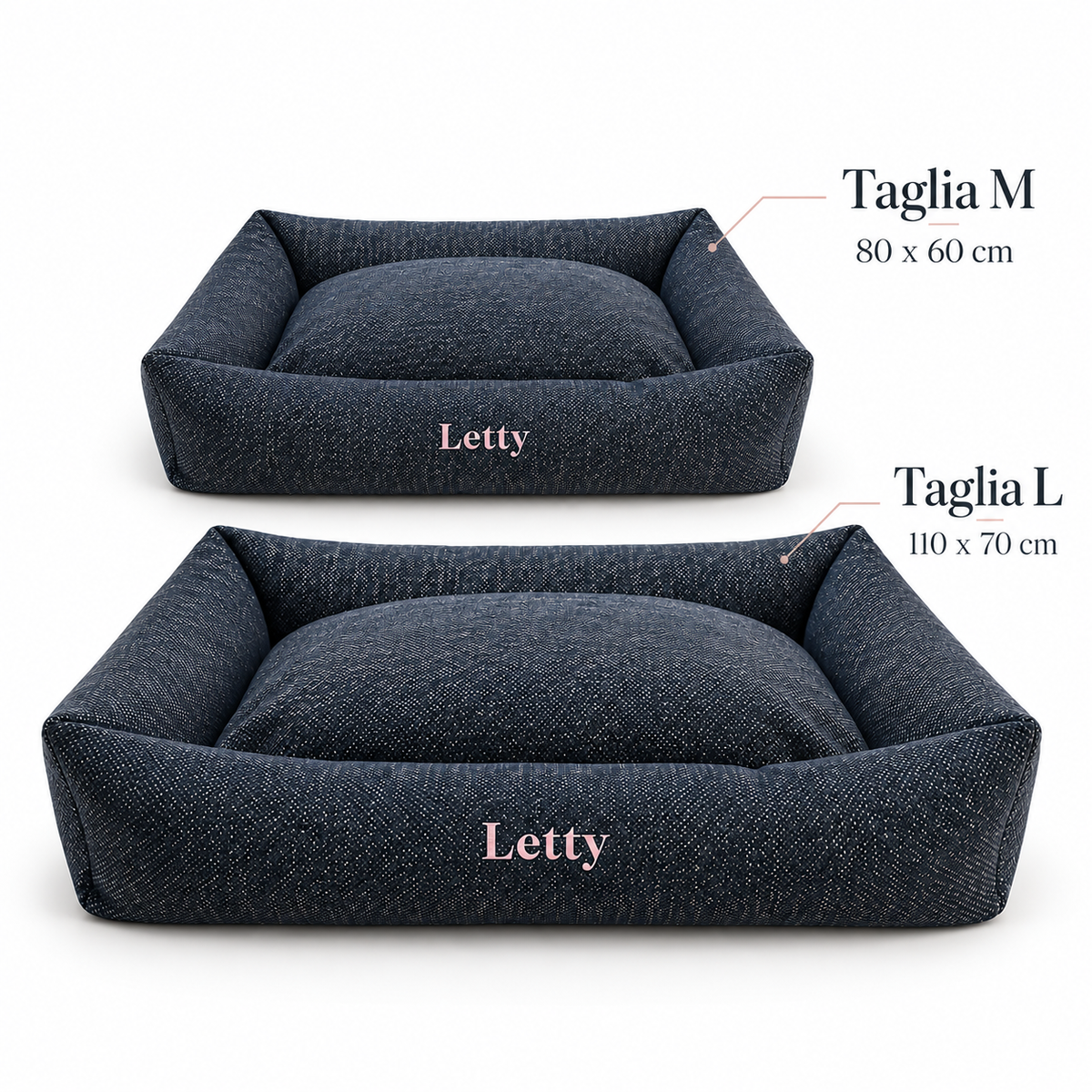 Letty Artigianale – Cuccia in Memory Foam