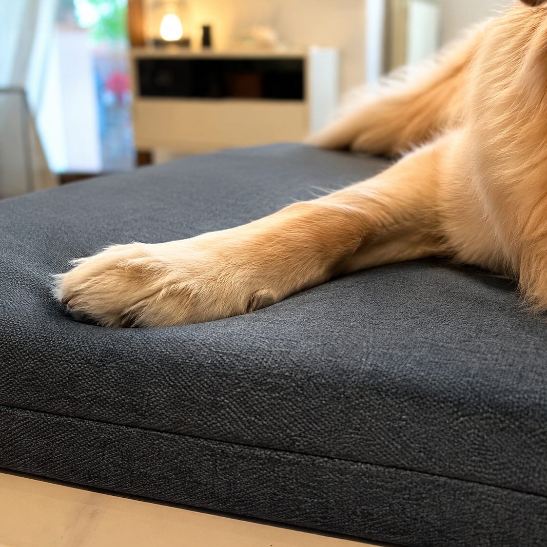 Letty – Cuccia Ortopedica in Memory Foam a Doppio Strato | Tartufo Rosa