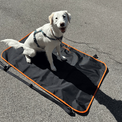 Lectica Tartufo Rosa, portantina per cani disabili o post-operatori