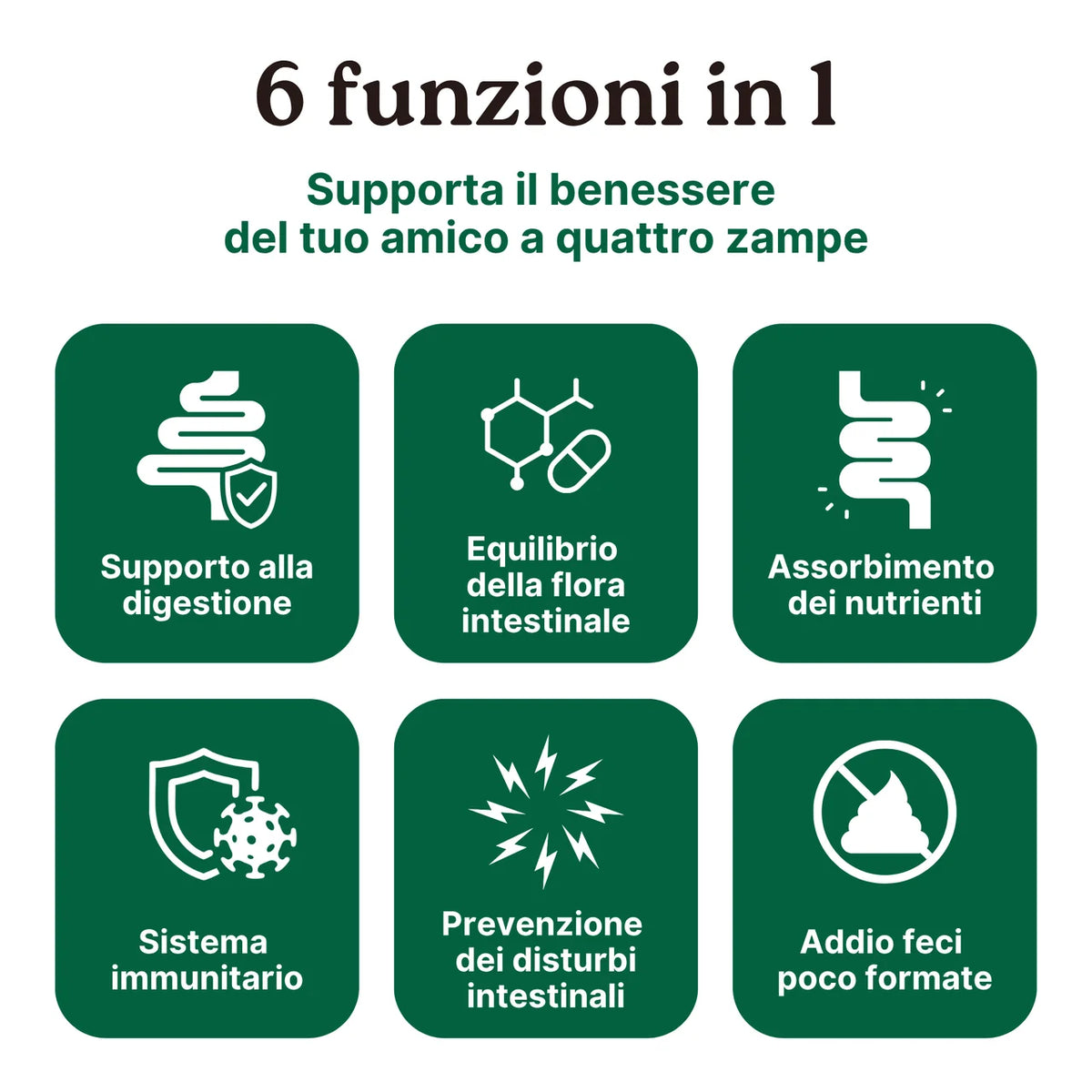 ProbioticPet Cane - supporto alla digestione e all equilibrio della flora intestinale