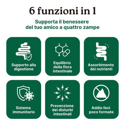 ProbioticPet Cane - supporto alla digestione e all equilibrio della flora intestinale