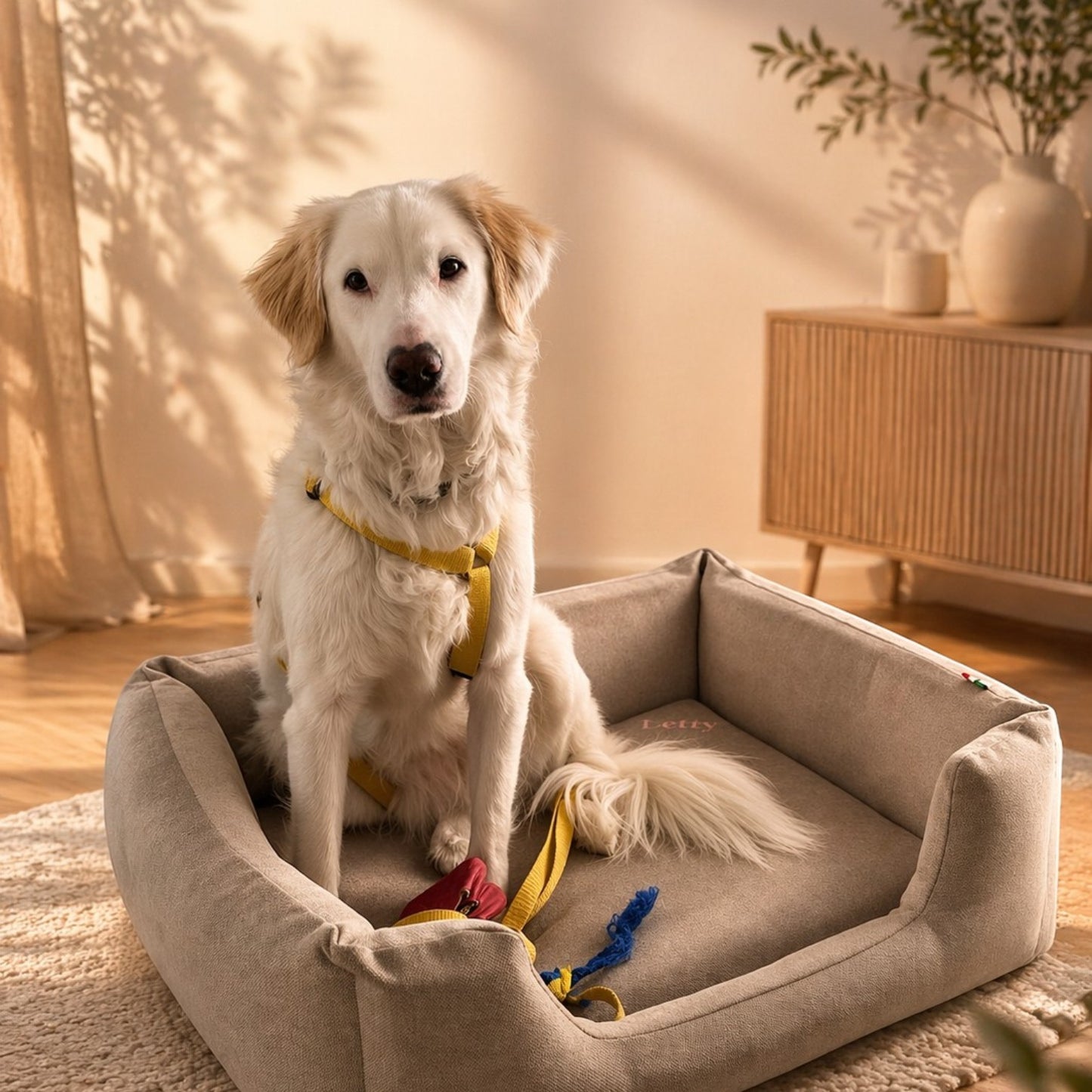 Letty – Cuccia ortopedica in memory foam per cani