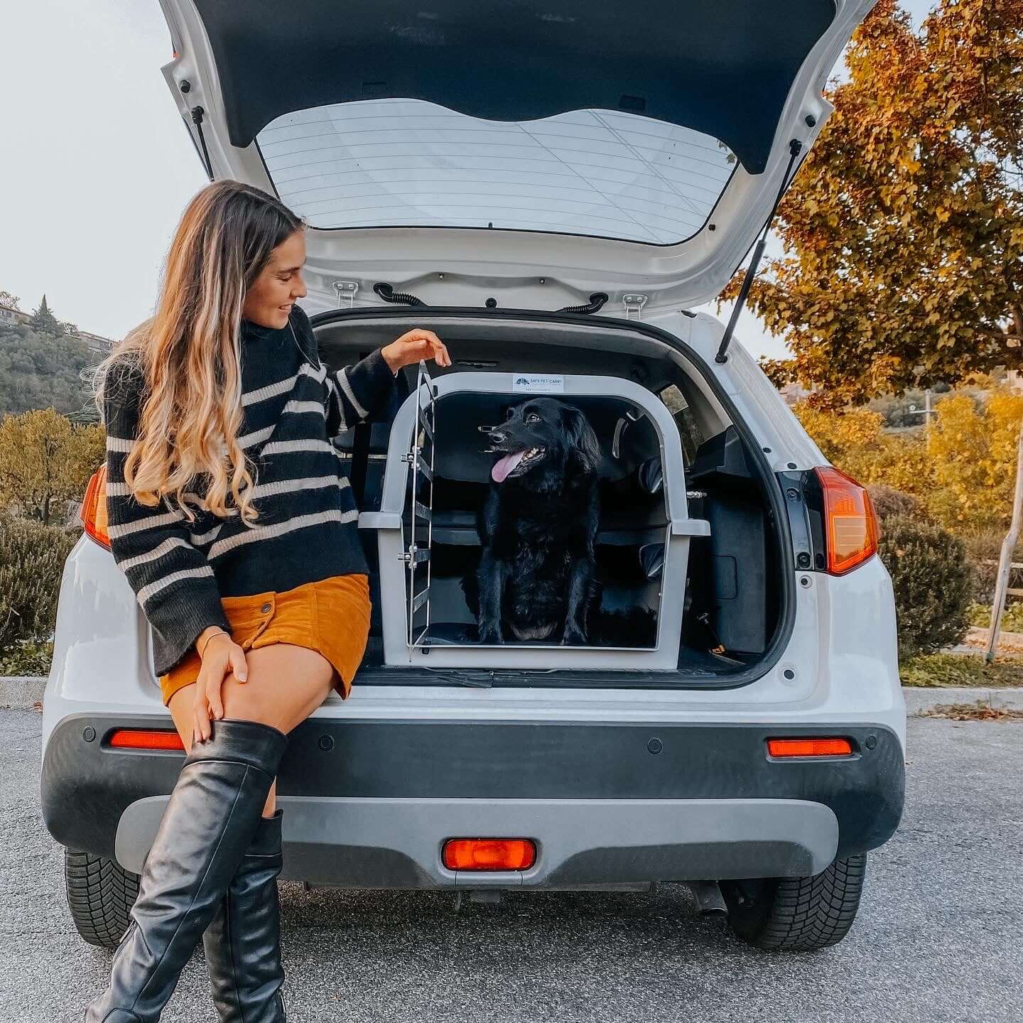 trasportino per cani resistente